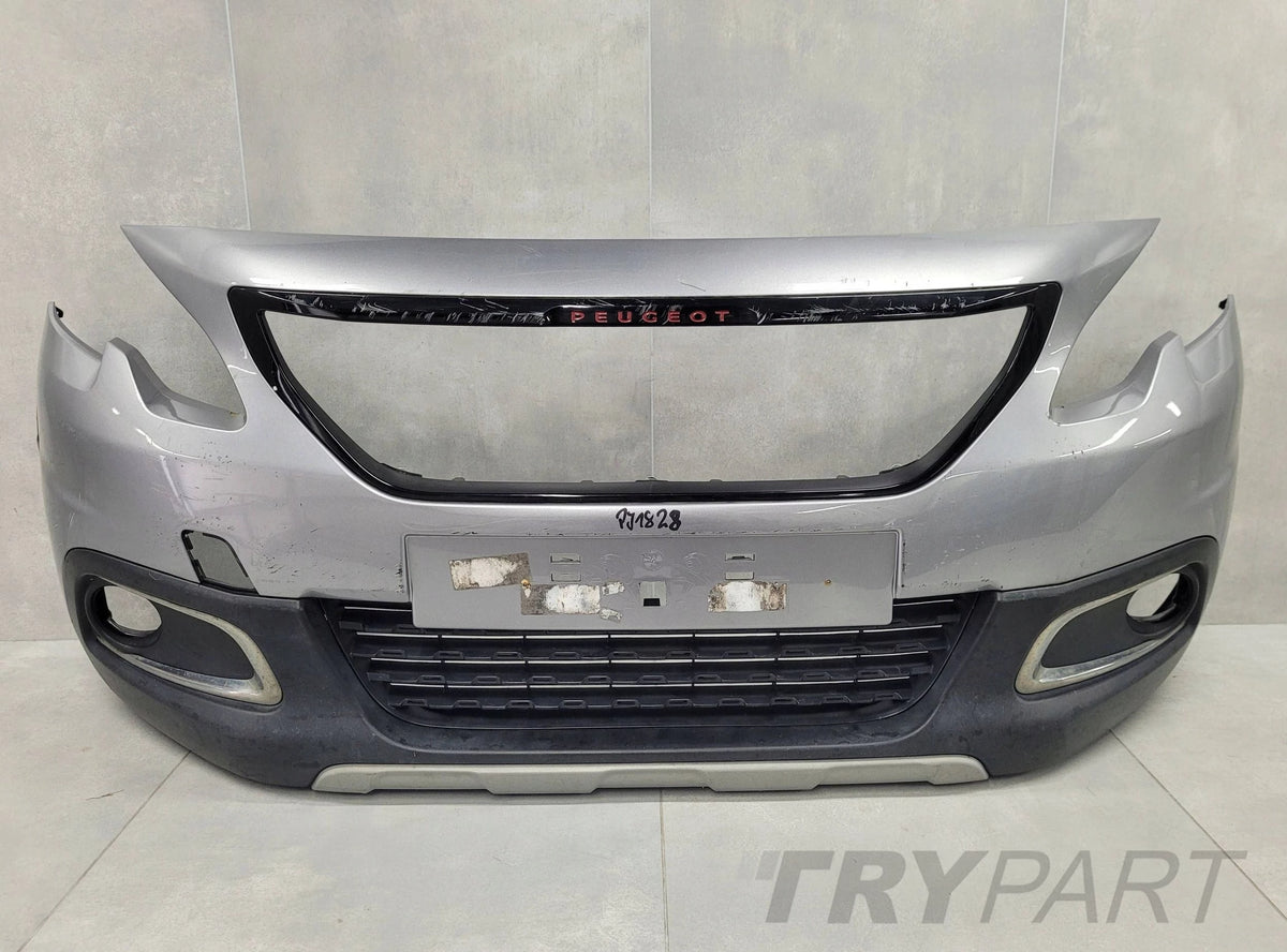 Front Bumper Peugeot 2008 I 1 Facelift 16-19