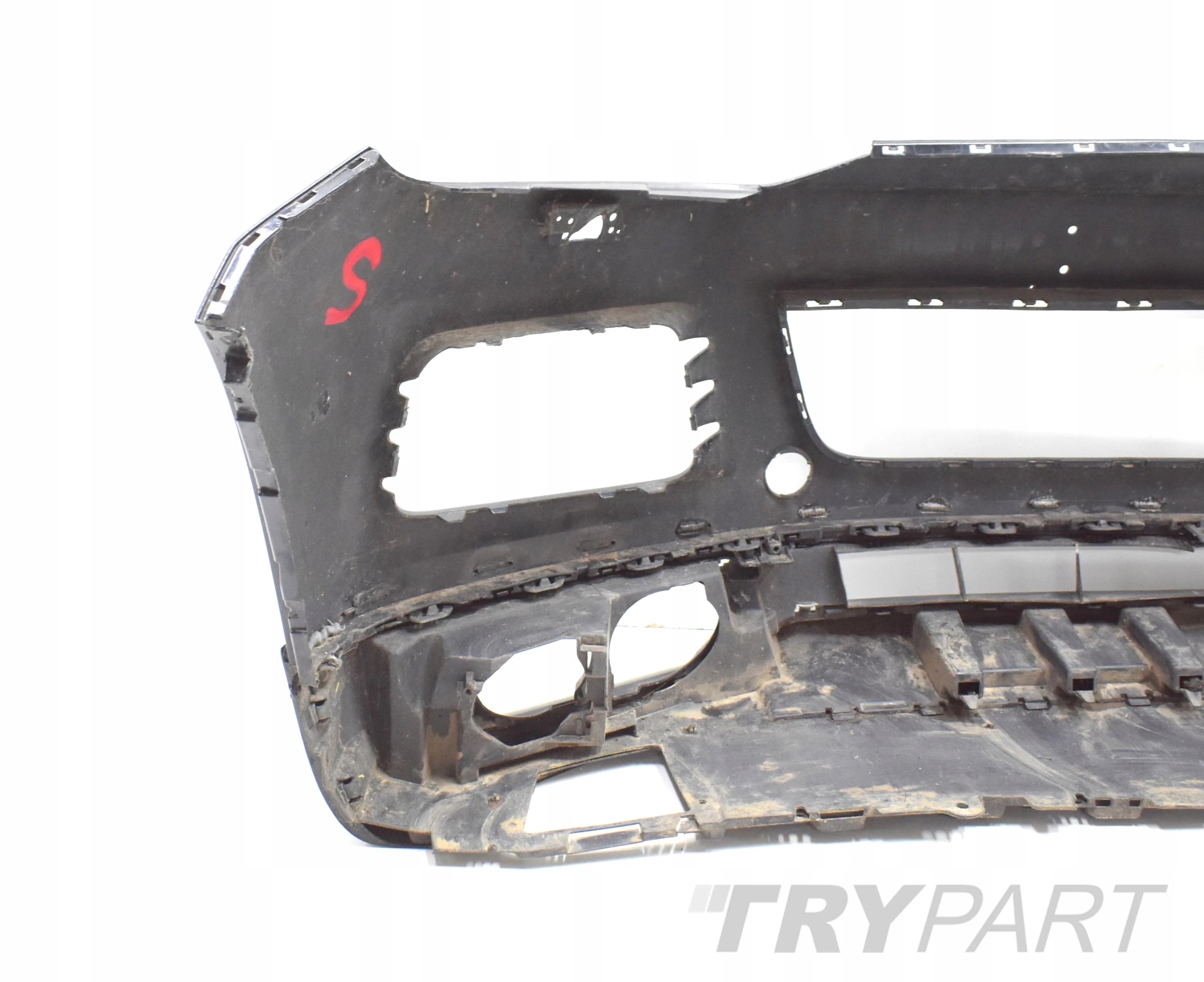 VW TOUAREG 7P6 R LINE FRONT BUMPER ORG + BOTTOM