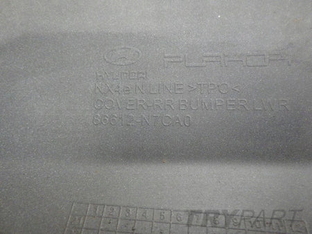 HYUNDAI TUCSON 4 IV NX4E N LINE 2020- 86612-N7CA0 Rear Bumper