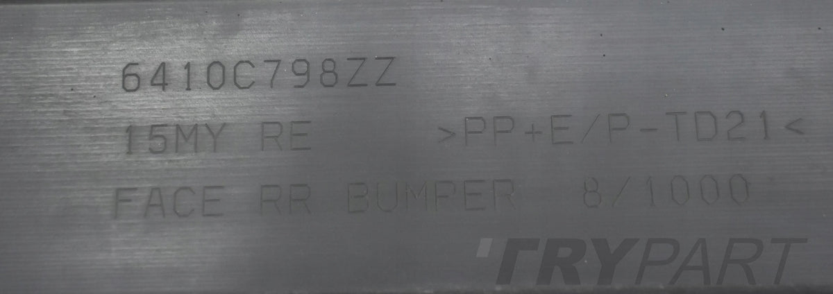 MITSUBISHI OUTLANDER III 3 LIFT REAR BUMPER ORG