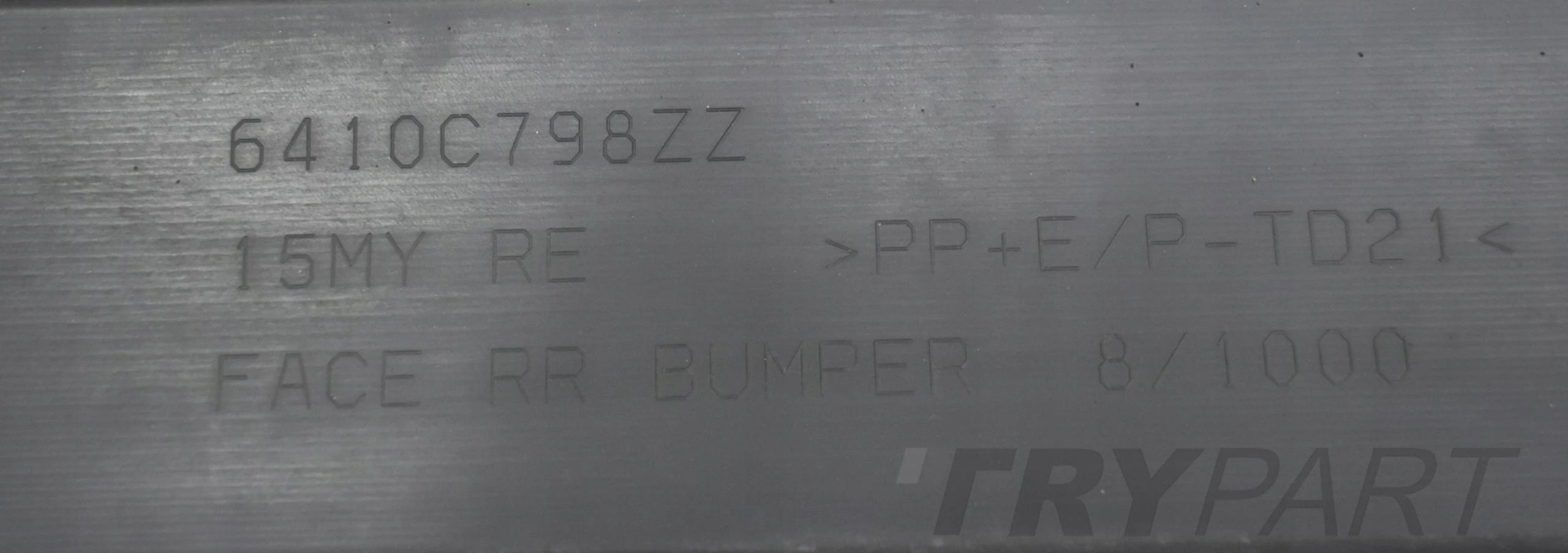 MITSUBISHI OUTLANDER III 3 LIFT REAR BUMPER ORG
