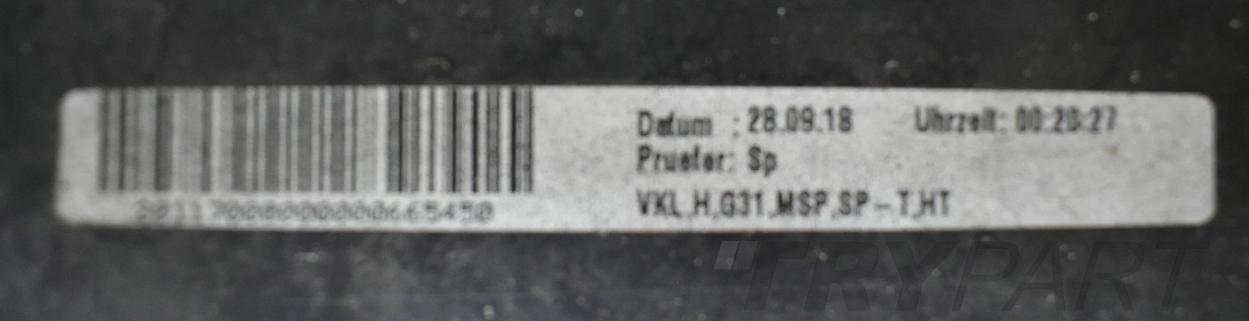 BMW 5 Series G31 M Sport Package Rear Bumper Wagon OEM