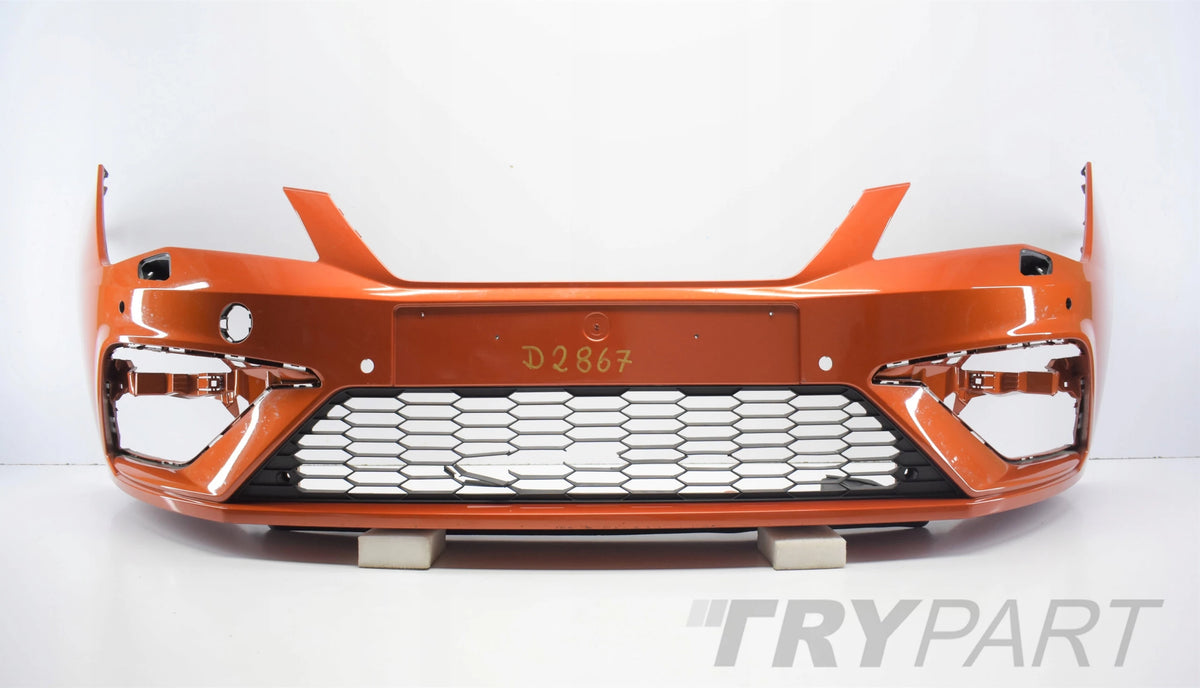 SEAT LEON III FR LIFT 5F FRONT BUMPER SUPER CONDITION