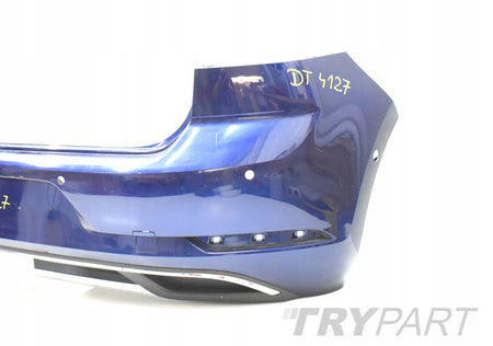 VW GOLF VII LIFT 5G6 REAR BUMPER ORG HB + BOTTOM + COMPLETE CHROME