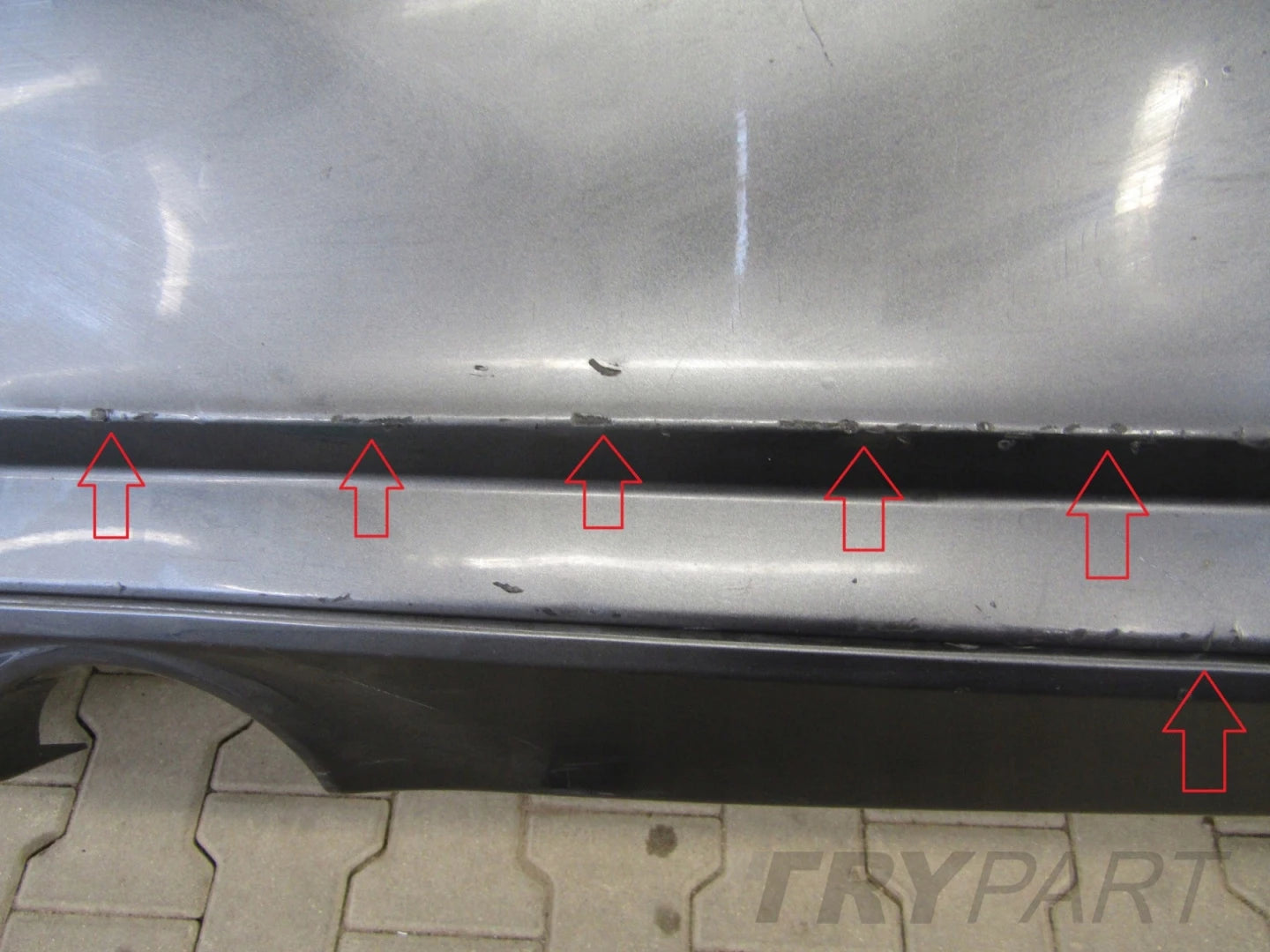 Rear Bumper BMW 3 F30 Lift LCI 15-