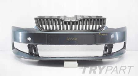 SKODA FABIA III 6V FRONT BUMPER ORG!
