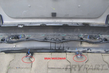 Citroen C3 III Rear Bumper 16- (4xPDC + wiring harness)