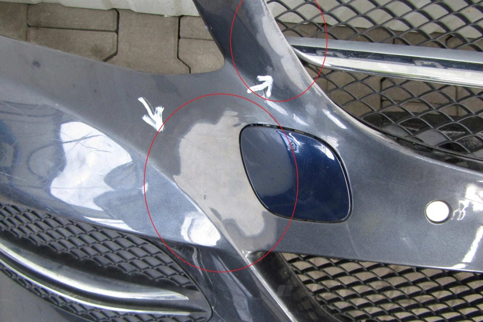 FRONT BUMPER MERCEDES C-CLASS W205 AVANTGARDE 14-