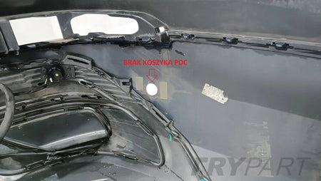 Rear bumper for Audi Q7 4M0 S-Line 2 II Lift 19- /+ wiring harness