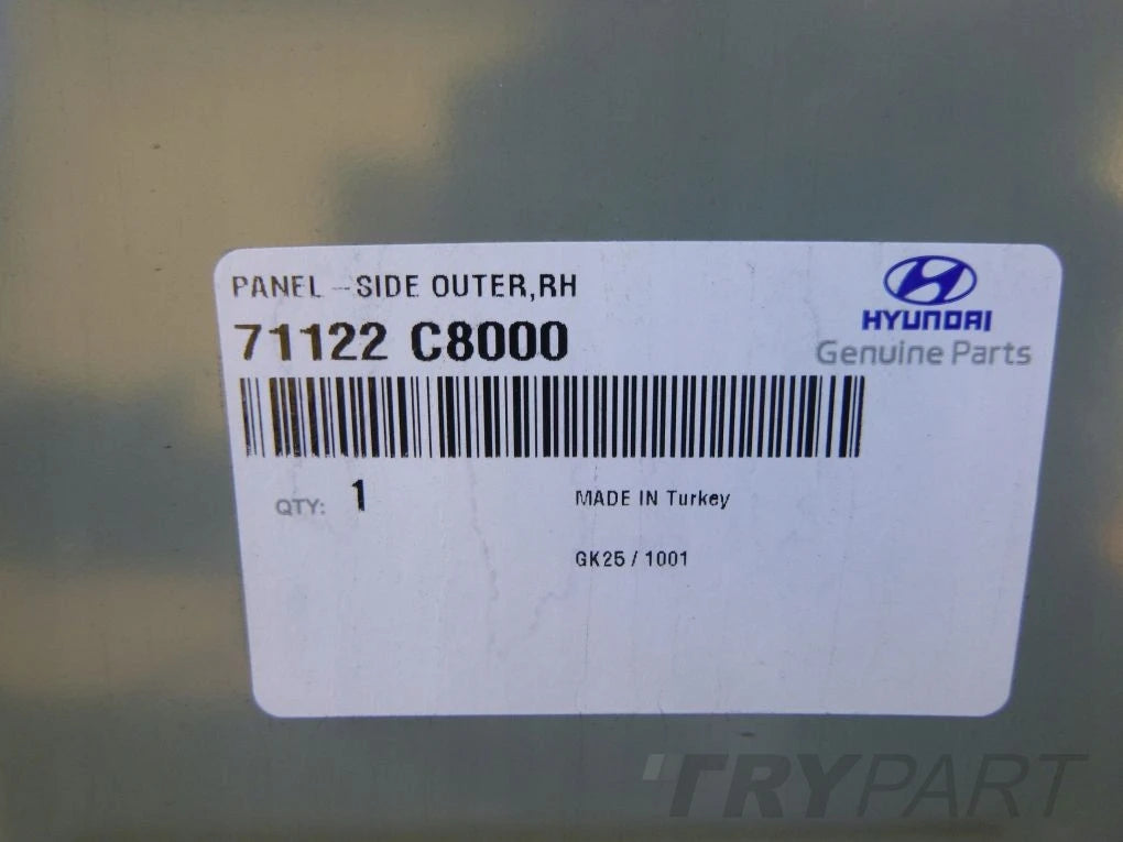 Hyundai I20 II 14- Right Pillar Sill