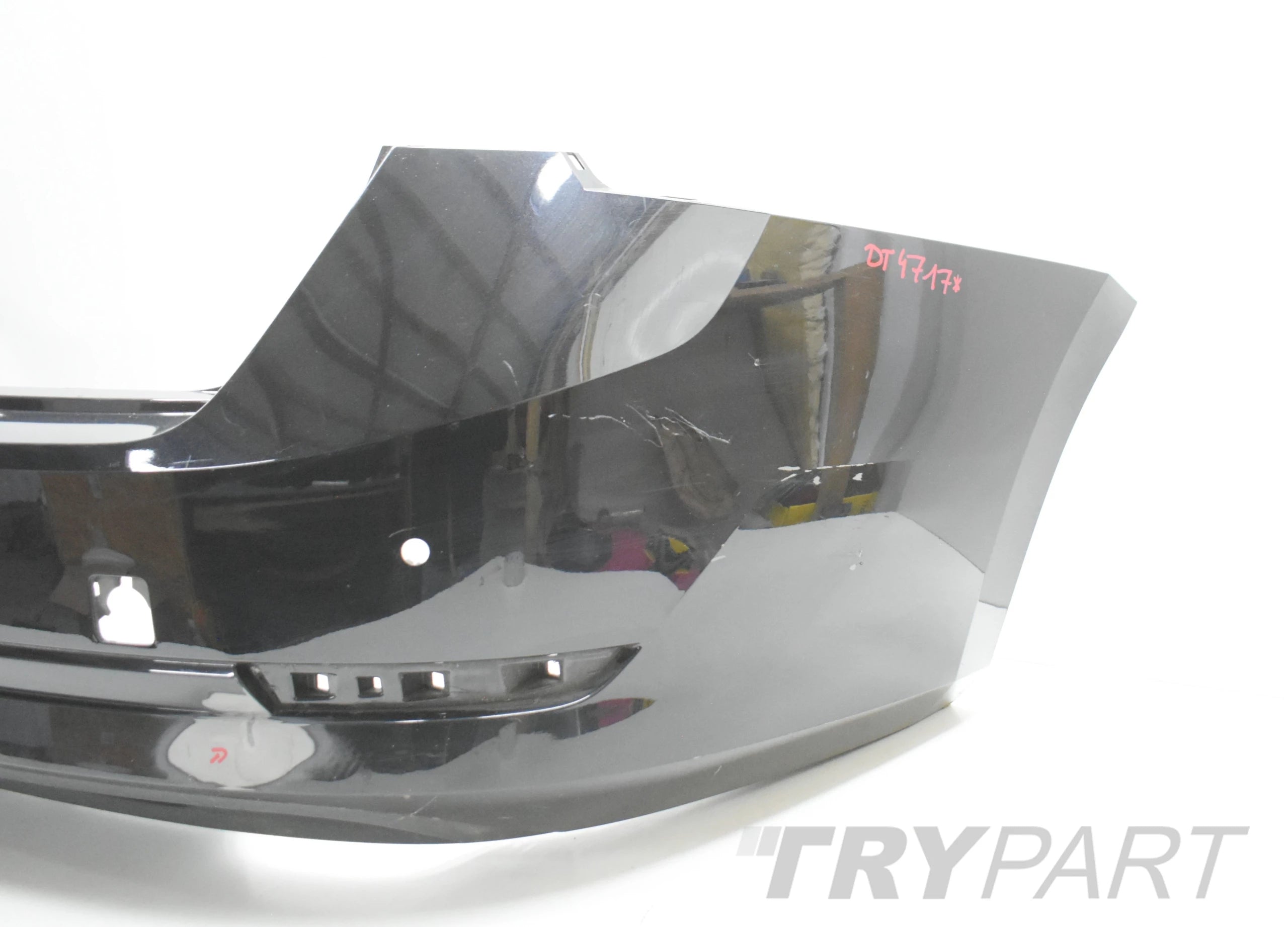 SKODA OCTAVIA IV 5E6 REAR BUMPER ORIGINAL SEDAN + BOTTOM