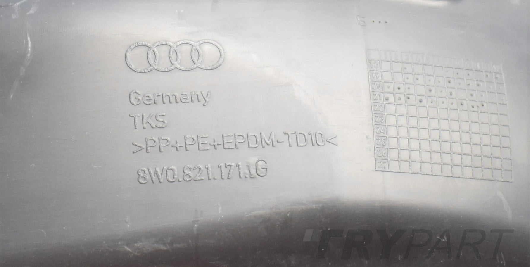 AUDI A4 B9 8W0 LIFT FRONT LEFT FENDER