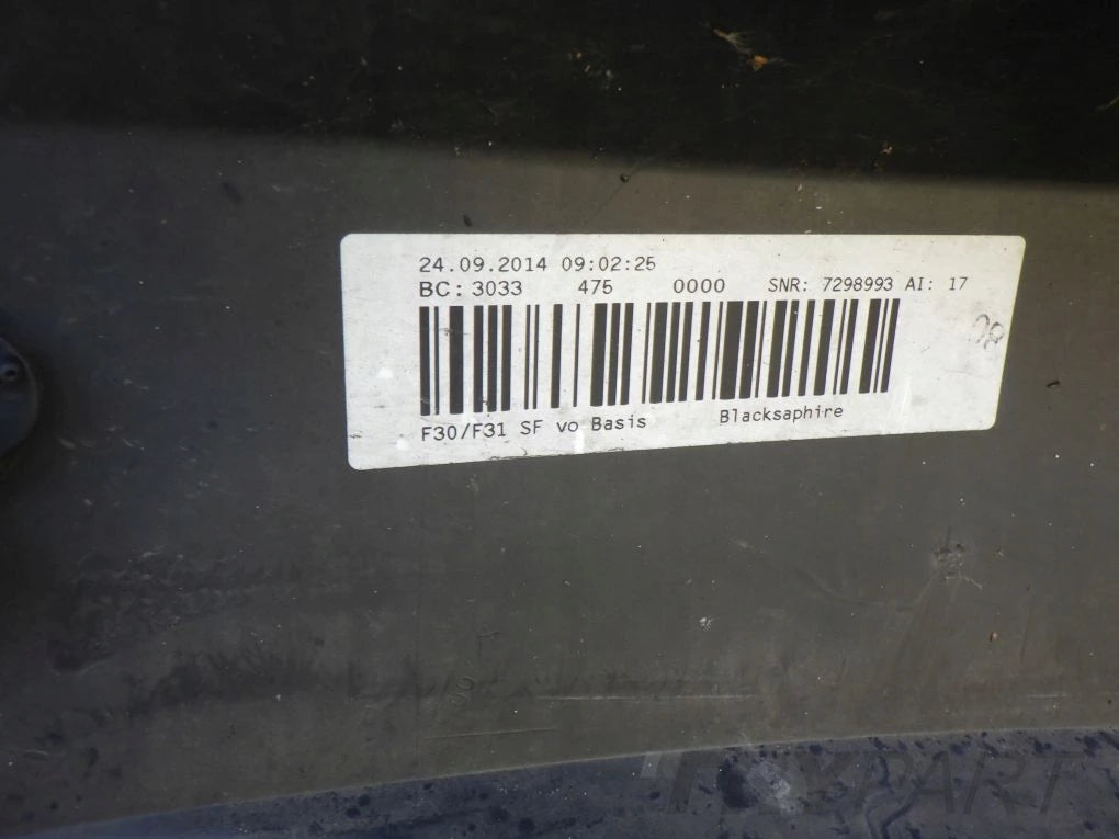 BMW 3 F30 F31 Front Bumper