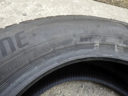 BRIDGESTONE TURANZA T005 225 60 R17 99Y Summer Tire NEW