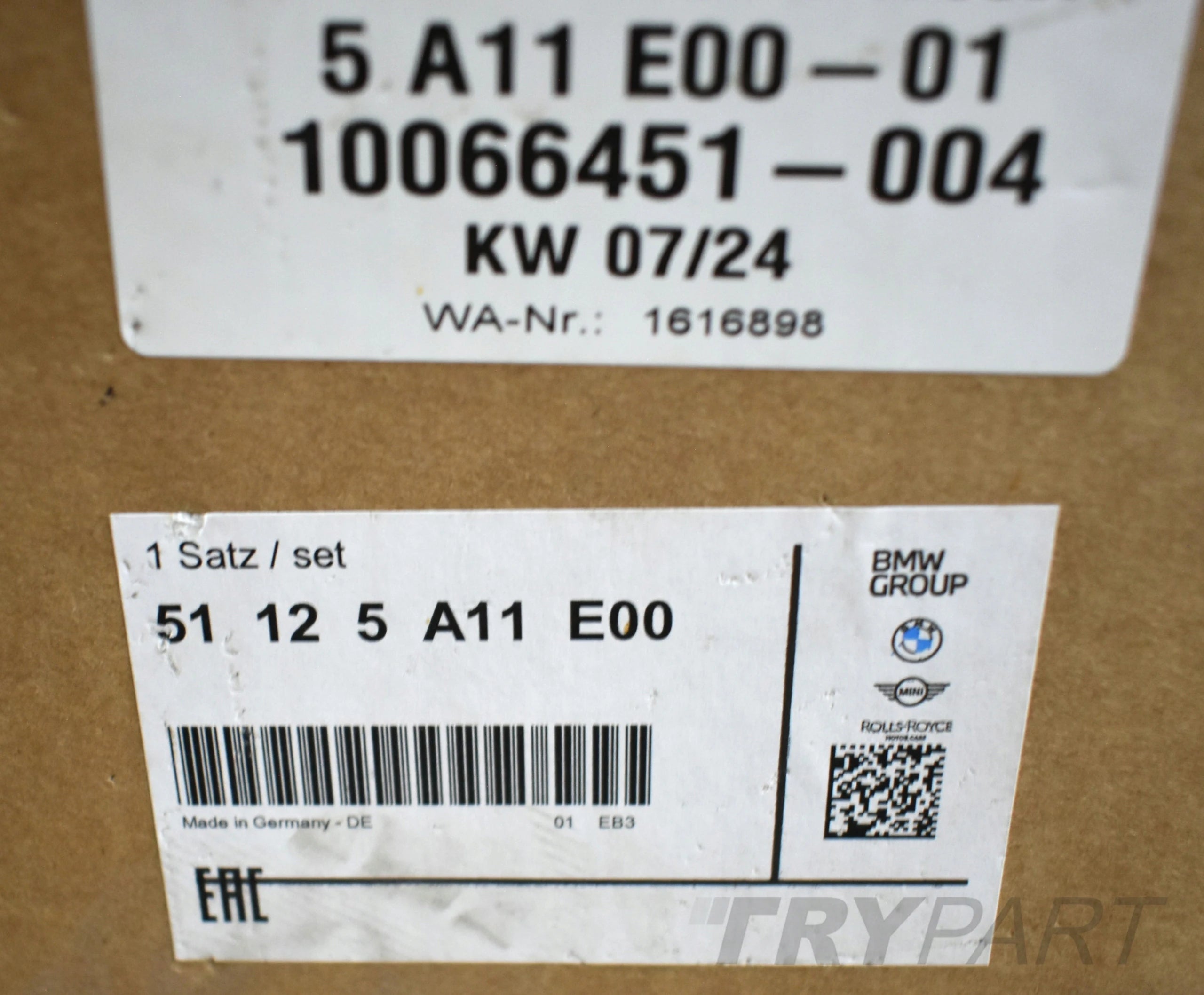 BMW X7 G07 ELECTRIC TOW HITCH ORG 6883967-06