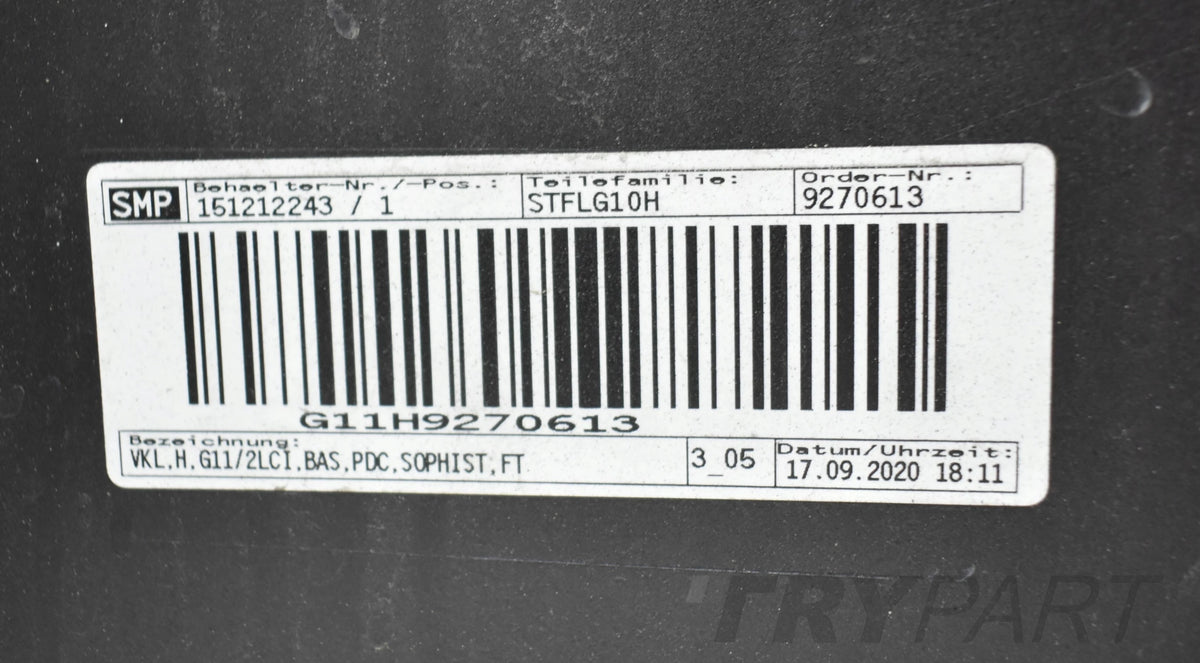 BMW 7 G11 G12 LIFT LCI REAR BUMPER ORG
