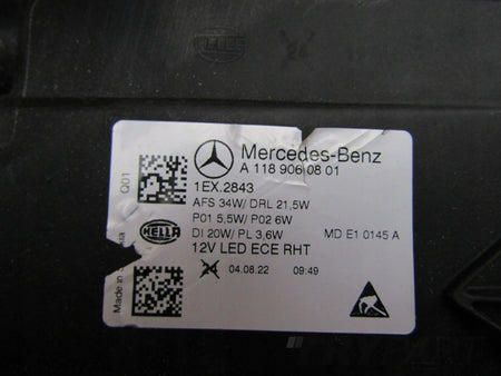 Front Lamp Mercedes CLA 118 Lift FULL LED HIGH PERFORMANCE 23- RH A1189060