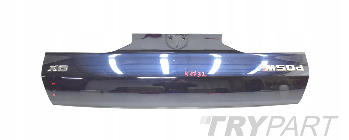 BMW X6 G06 Tailgate Trim Plate Rear OE