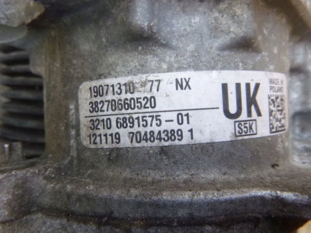 BMW 1 F40 F44 6891575 UK STEERING GEARBOX