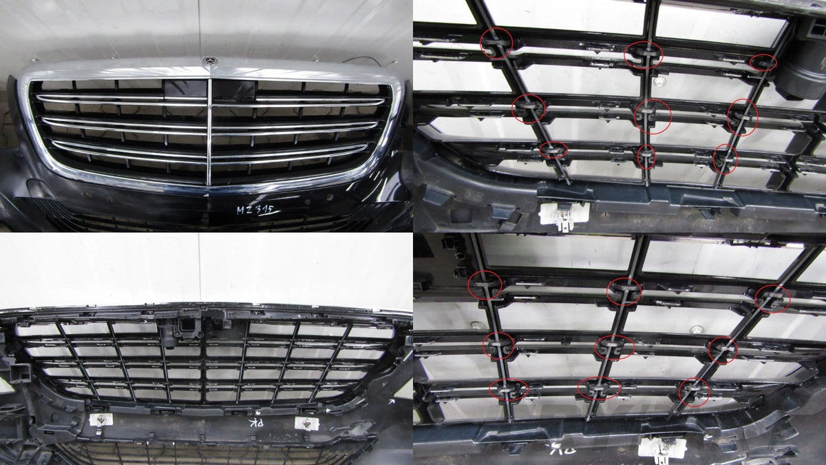 Front bumper Mercedes S-Class W222 13-17