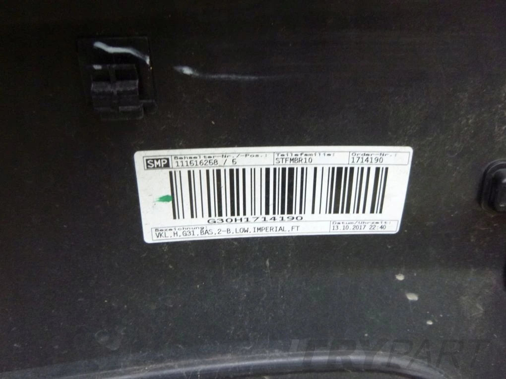 BMW 5 G31 KOMBI Rear Bumper