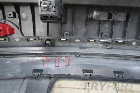 Rear bumper for Audi Q3 8U0 S-Line 11-14