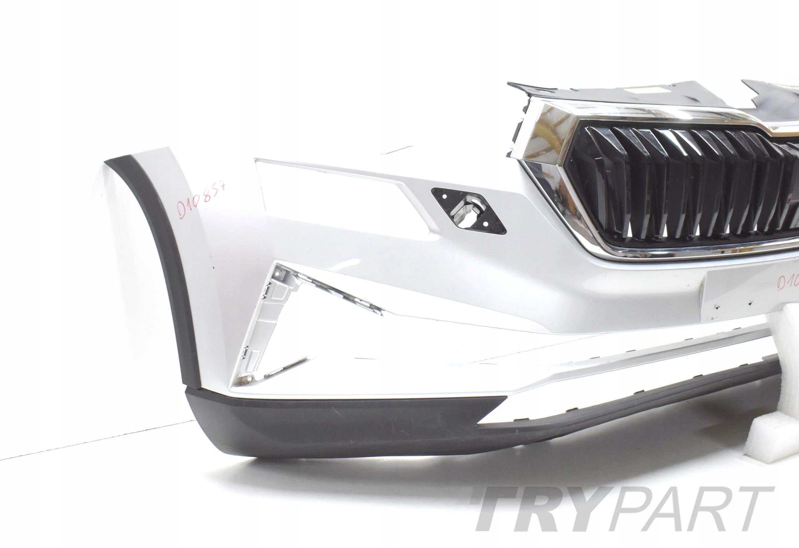SKODA KAROQ LIFT 57A FRONT BUMPER ORG + BOTTOM
