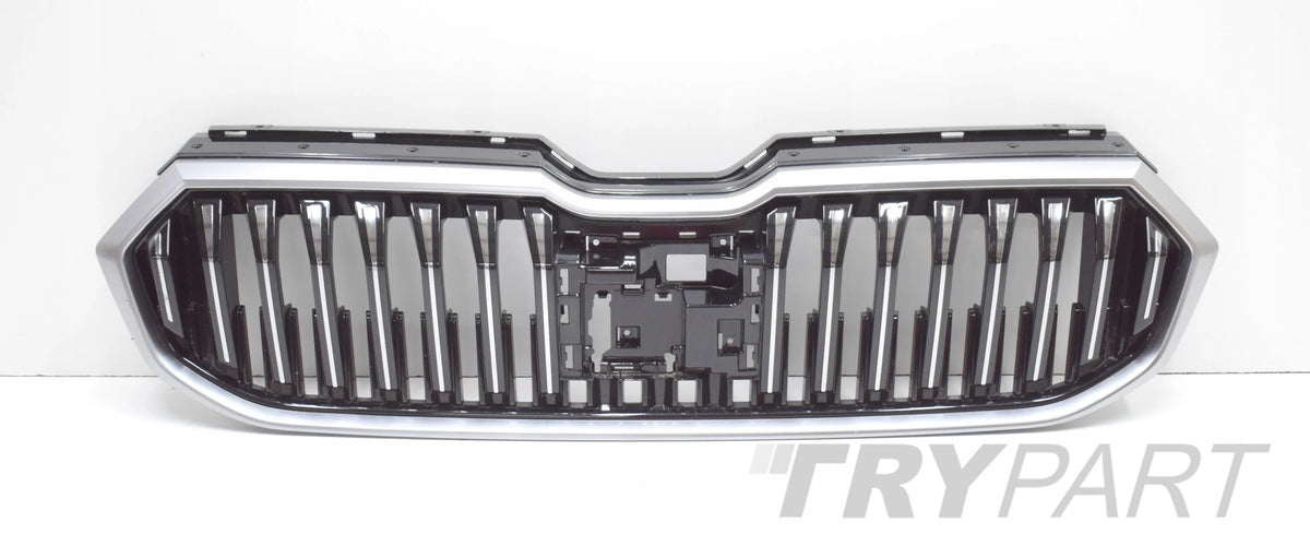SKODA SUPERB IV 3P0 CHROME GRILLE FRONT BUMPER GRILLE ORG 3P0853653