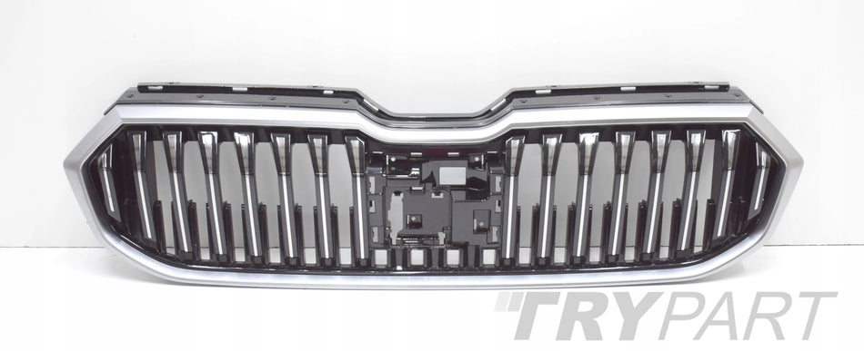 SKODA SUPERB IV 3P0 CHROME GRILLE FRONT BUMPER GRILLE ORG 3P0853653