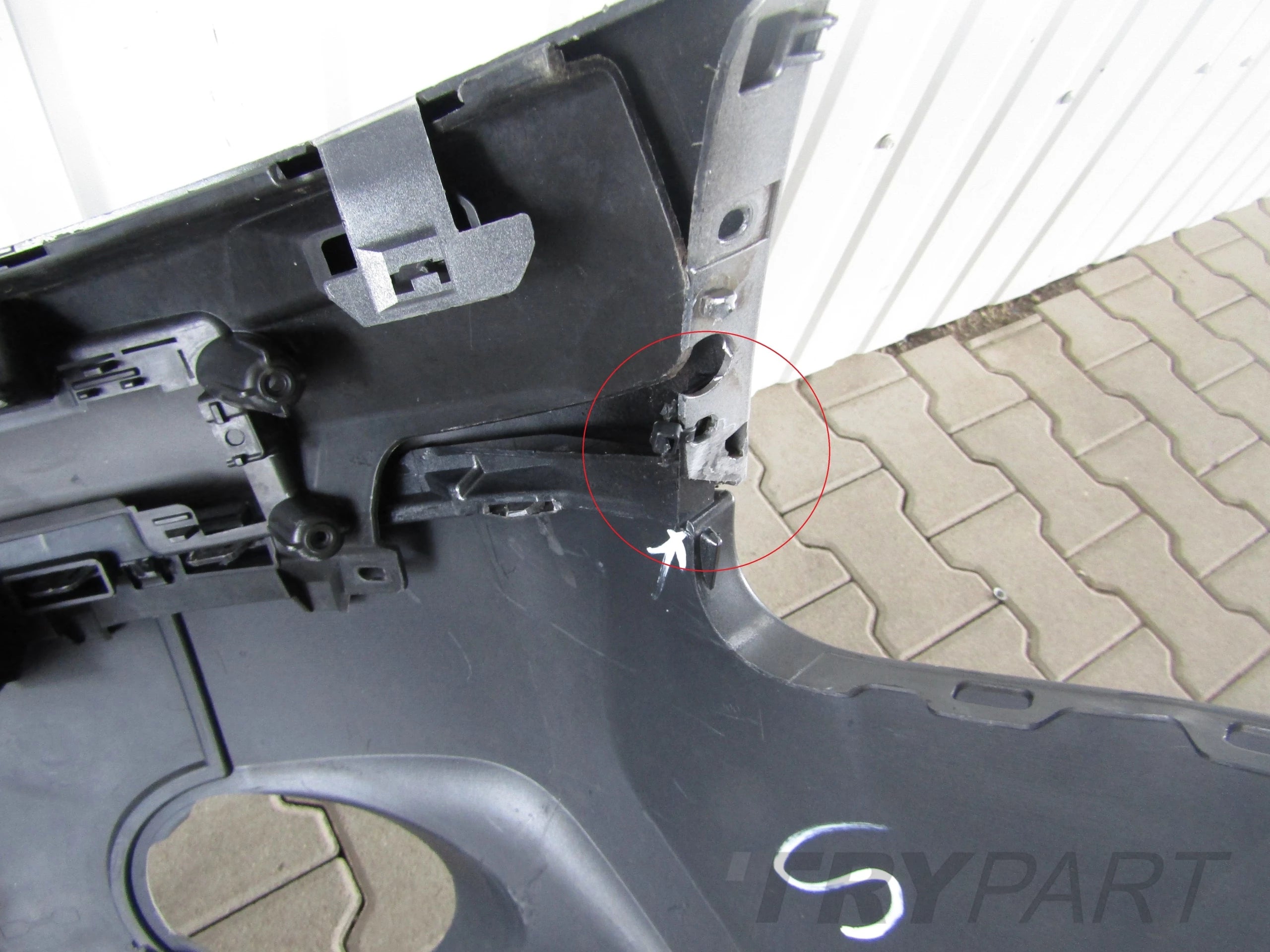 Front Bumper Peugeot Partner Teepe II facelift 12-15