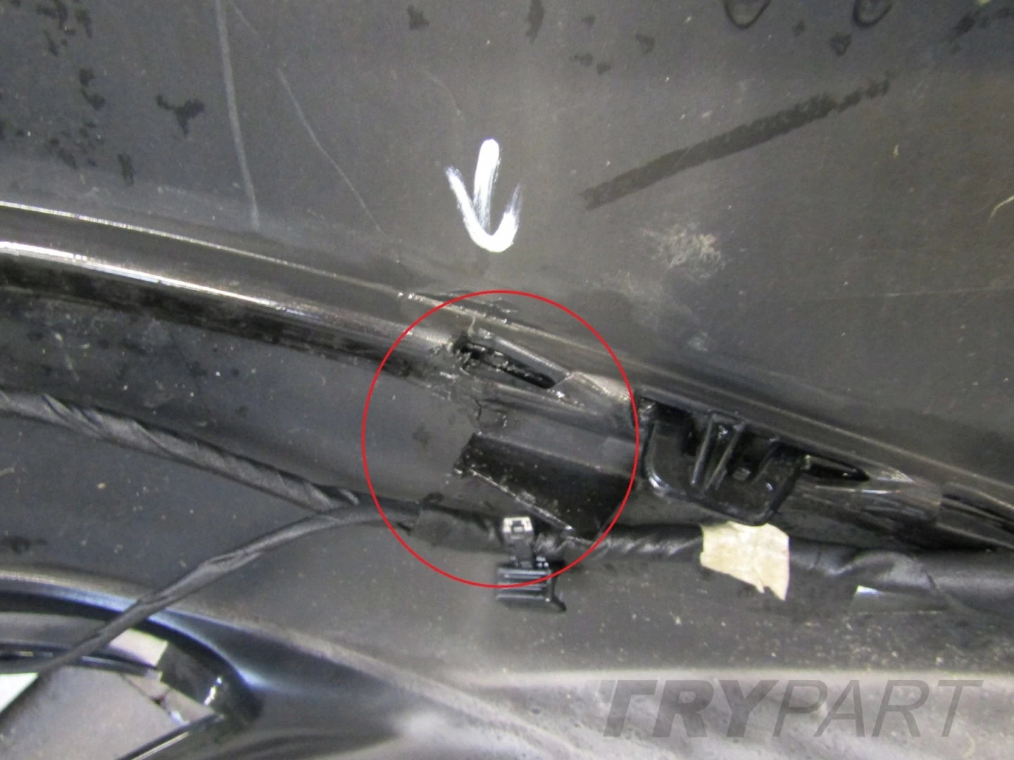 Rear Bumper MERCEDES EQS 297 AMG 21-
