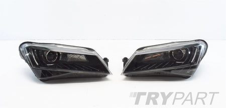 SKODA SUPERB III 3V LEFT HEADLIGHT XENON EU ORG!