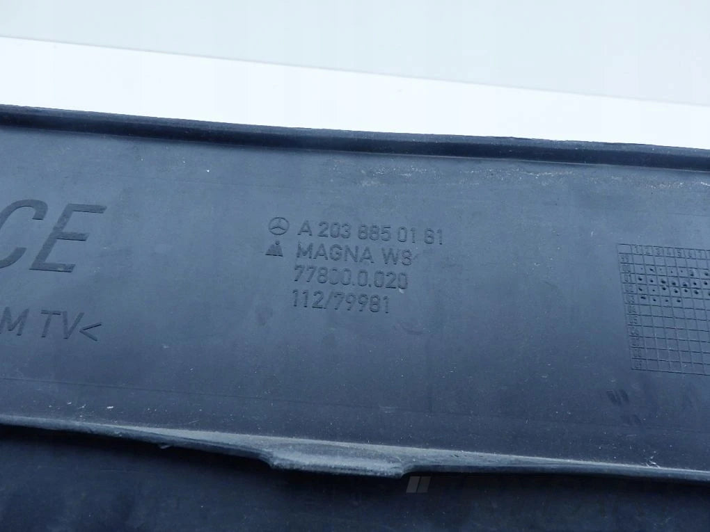 MERCEDES C CLASS W203 203 LICENSE PLATE HOLDER