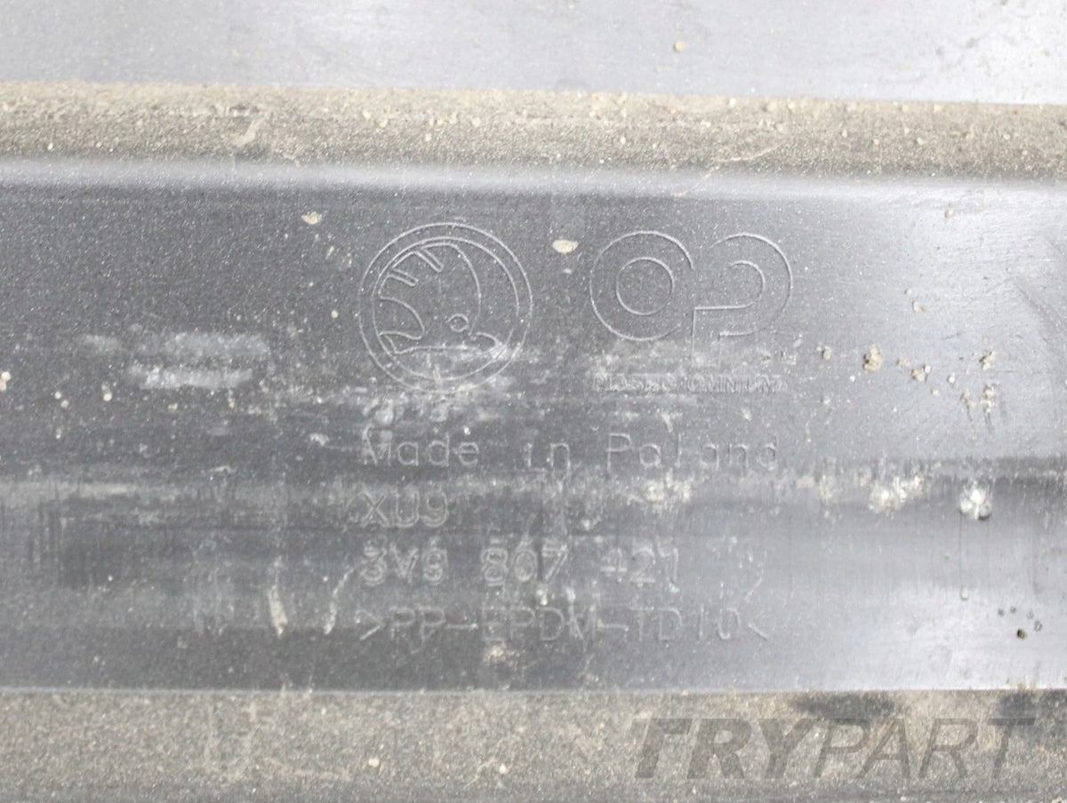 SKODA SUPERB III 3V9 SCOUT REAR BUMPER ORIGINAL ESTATE + BOTTOM