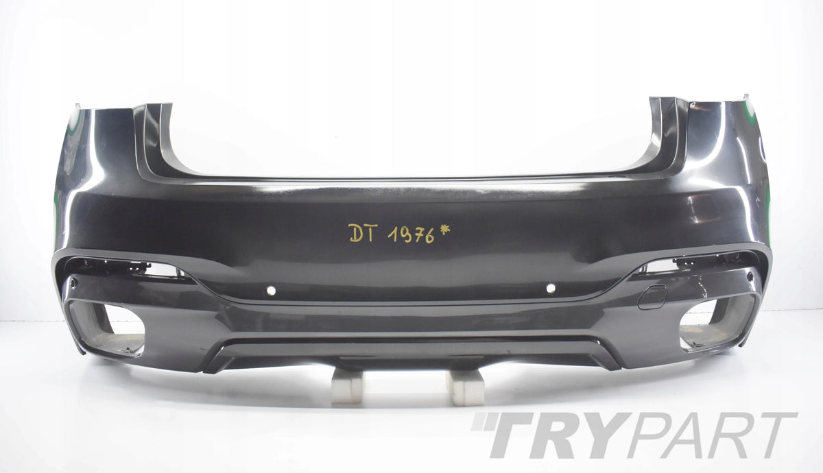 BMW X6 F16 M PACKAGE REAR BUMPER GENUINE! + LOWER PART