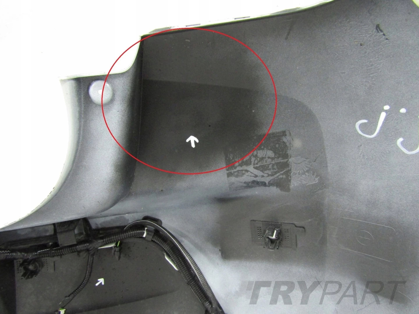 Rear Bumper for Peugeot 208 II 19- (+ harness)