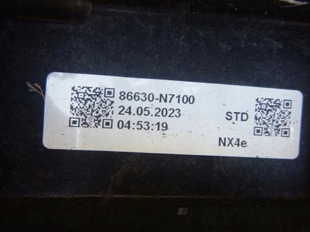HYUNDAI TUCSON IV 4 NX4 20- rear bumper beam