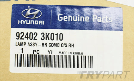 HYUNDAI SONATA V REAR TAIL LIGHT RIGHT EU ORG