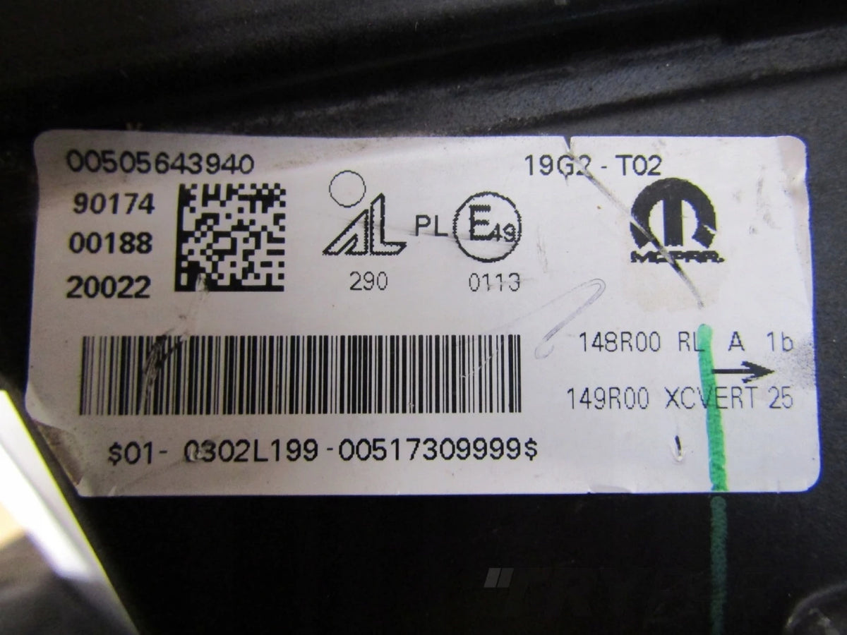 Alfa Romeo Tonale FRONT LAMP FULL LED 22- LEFT HAND LH 00505643940