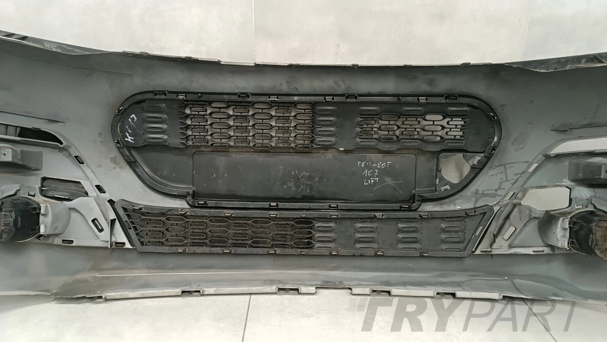 Front bumper Peugeot 107 II Lift 12-14 / + fog lights