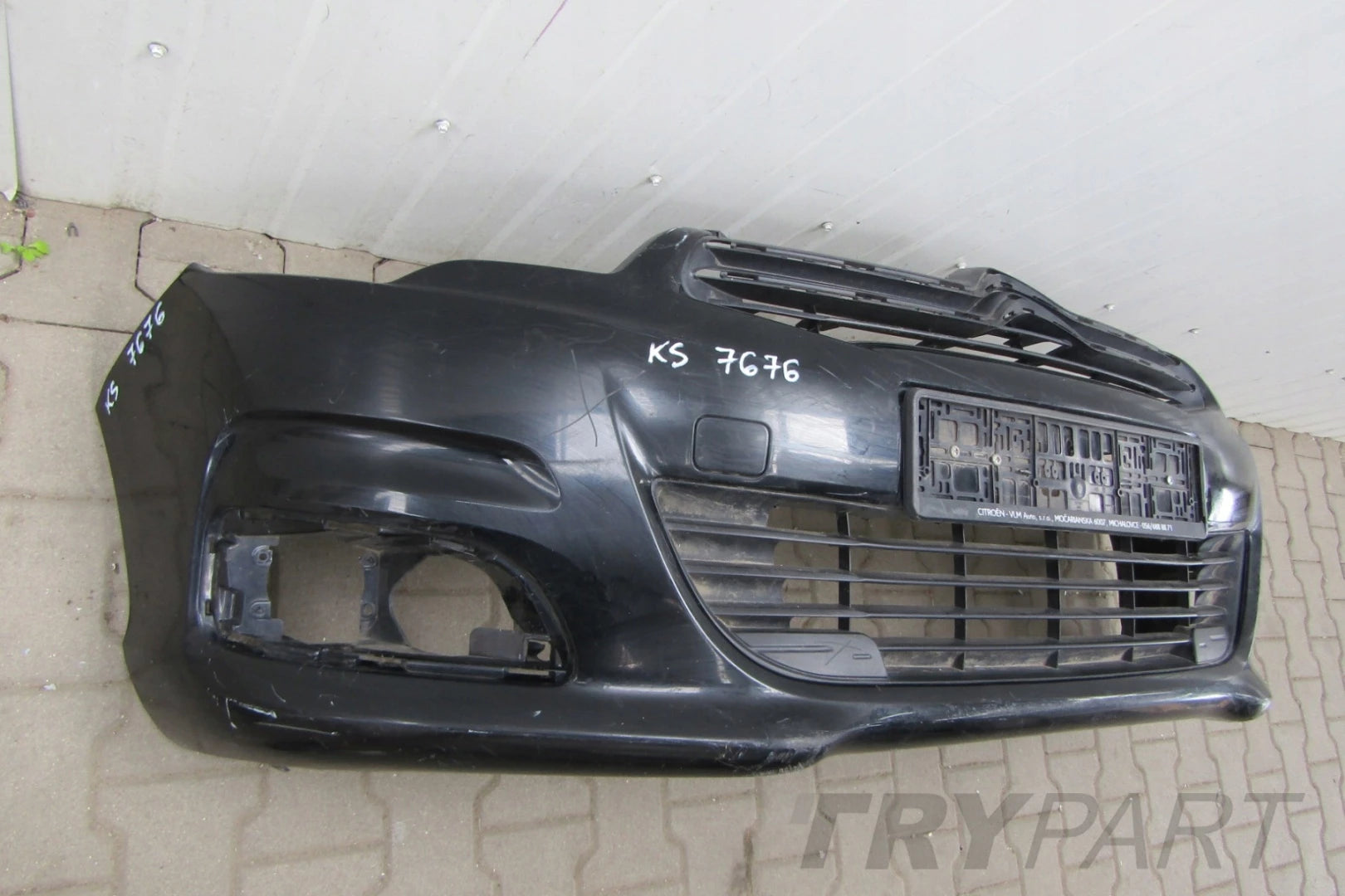 Front Bumper for Citroen C4 II 2 10-17