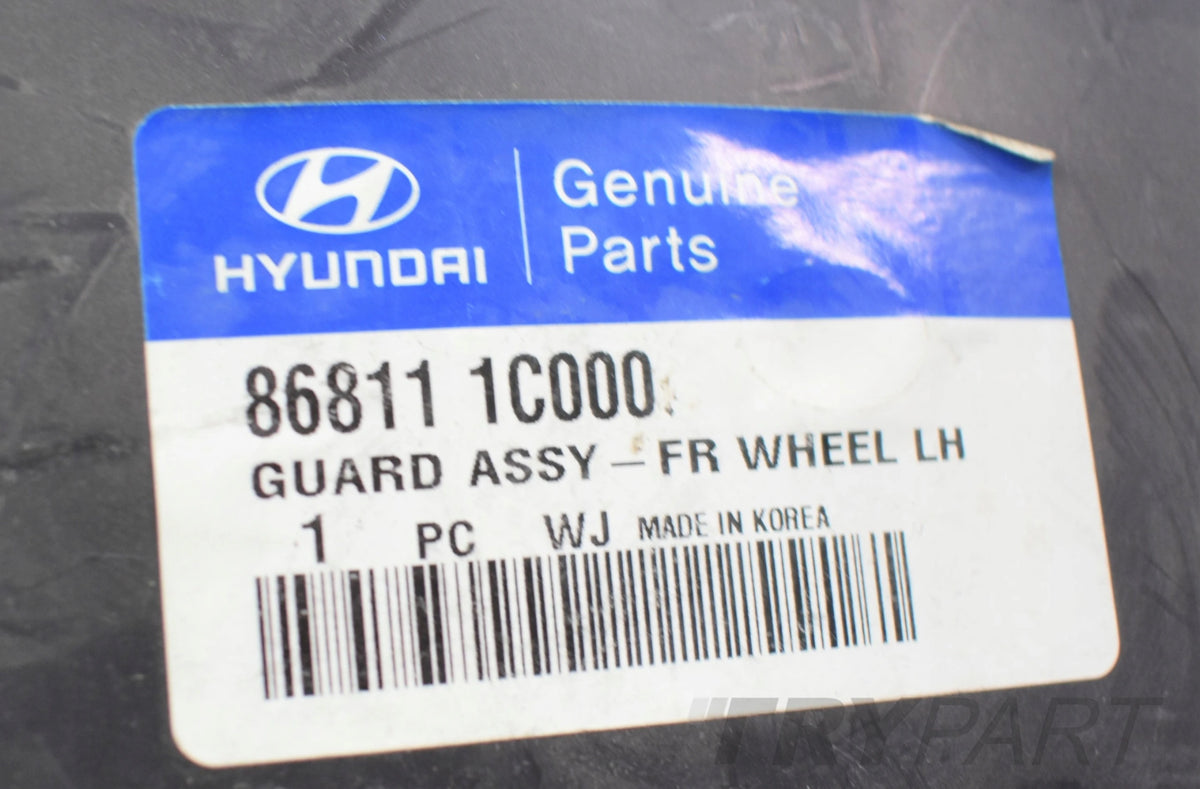 HYUNDAI GETZ FRONT LEFT FENDER ORIGINAL 05-11