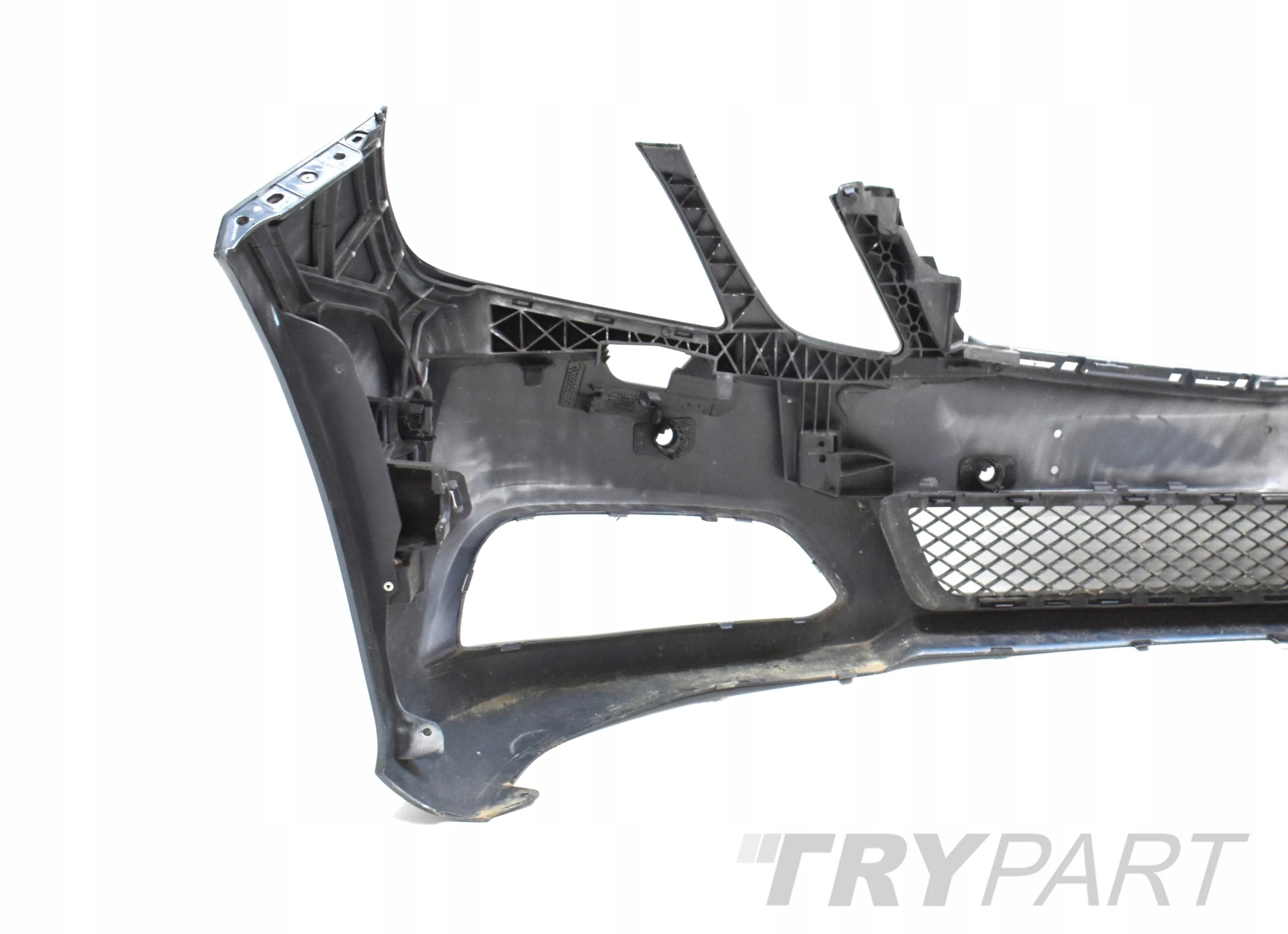 MERCEDES E-CLASS W212 FRONT BUMPER ORIGINAL + GRILLES