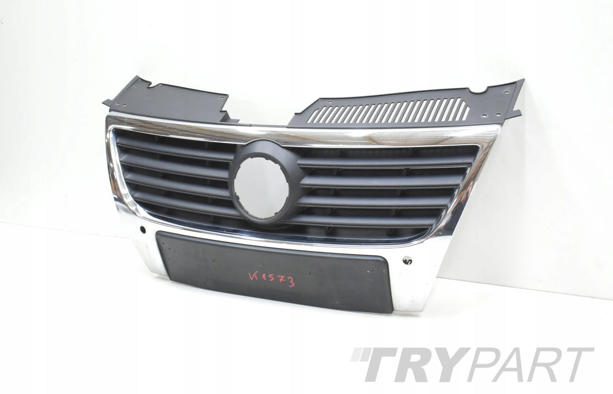 VW PASSAT B6 3C0 CHROME GRILLE BUMPER GRILLE ORG 3C0853651