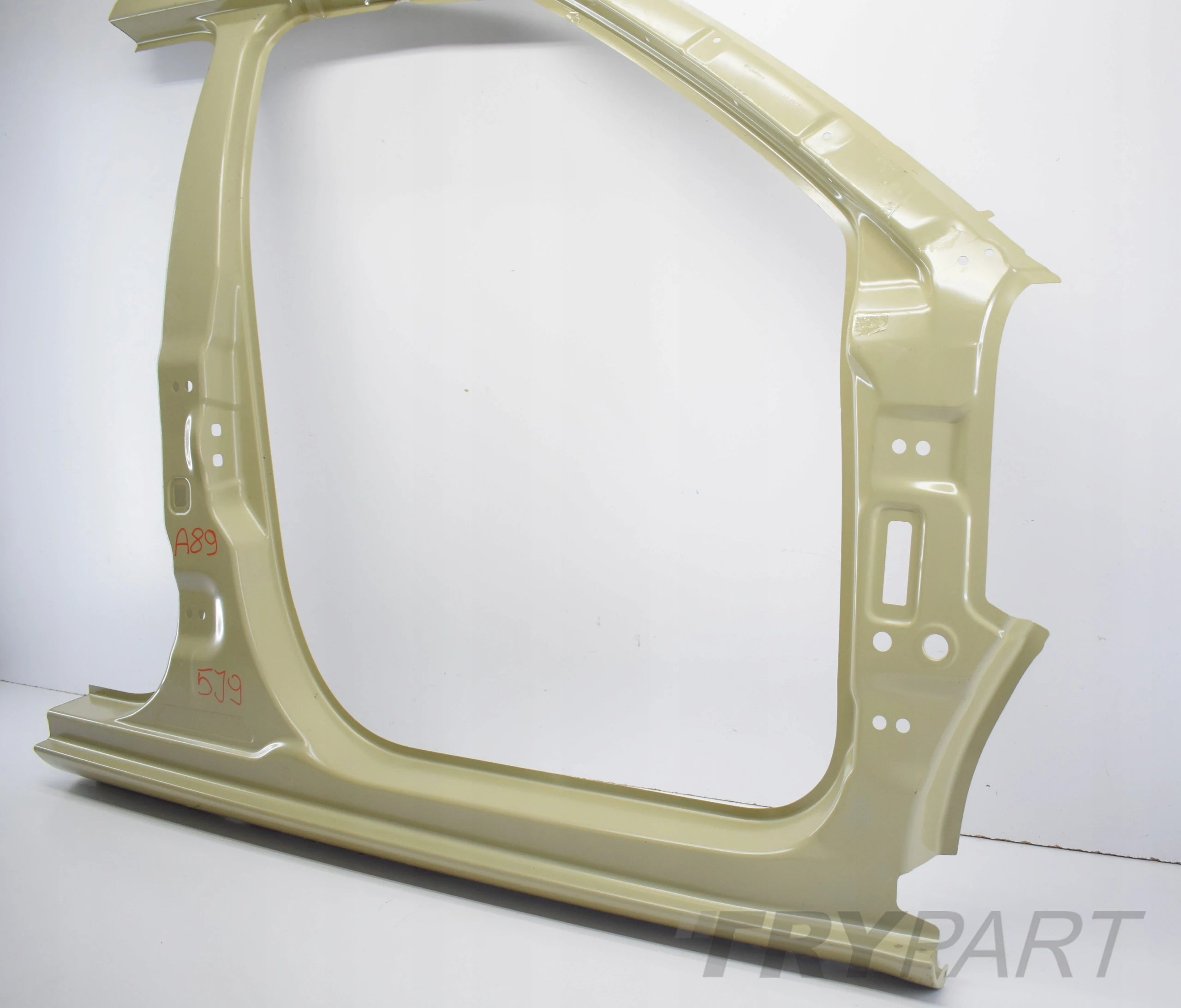 FABIA II 5J9 RIGHT CLADDING FRAME PILLAR COMBI ORG