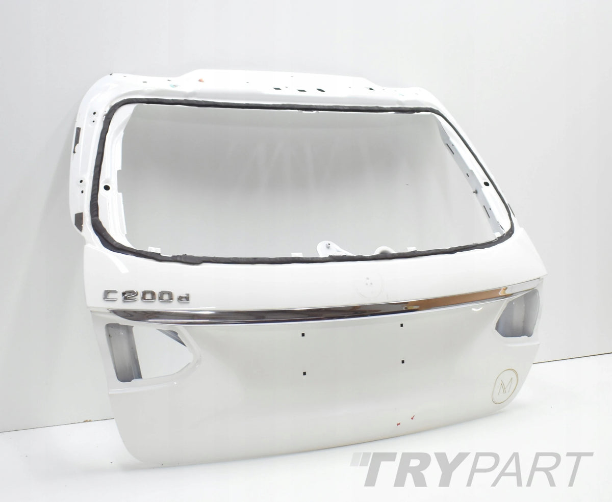 MERCEDES C CLASS W205 REAR TRUNK LID REAR ORIGINAL ESTATE + CHROME