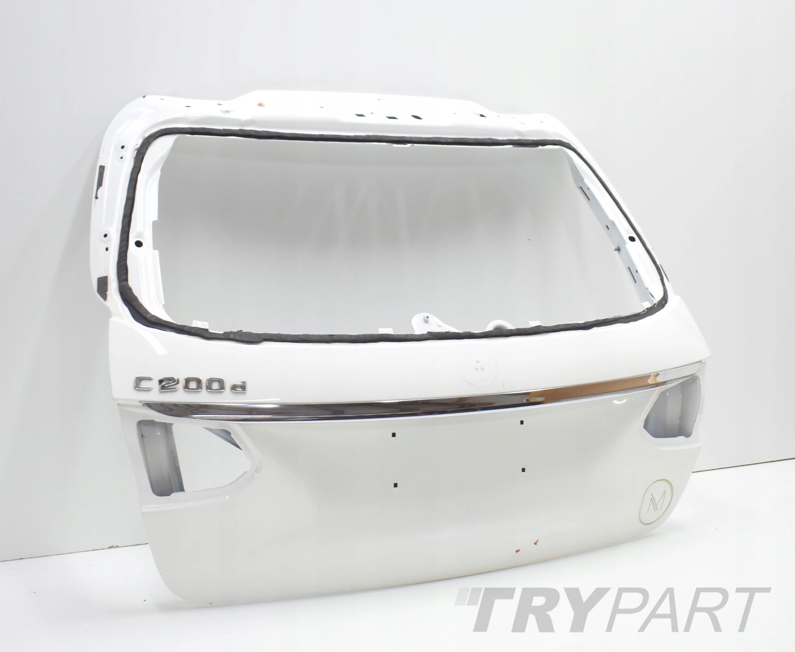 MERCEDES C CLASS W205 REAR TRUNK LID REAR ORIGINAL ESTATE + CHROME