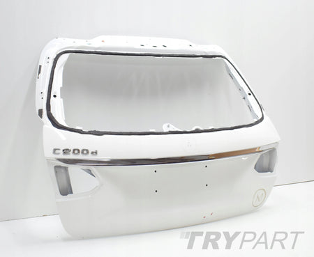 MERCEDES C CLASS W205 REAR TRUNK LID REAR ORIGINAL ESTATE + CHROME
