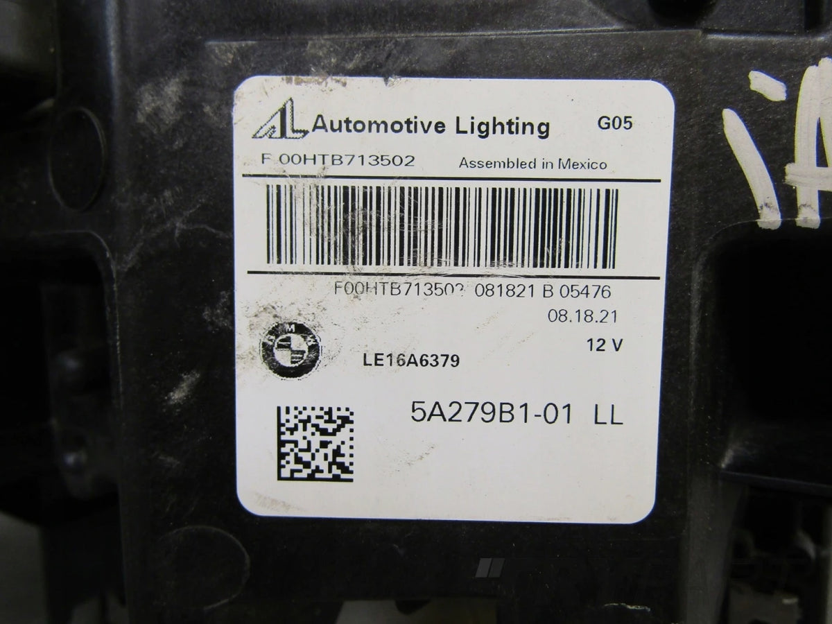 BMW X5 G05 X6 G06 LASER SHADOW LINE 18-23 LH LEFT HEADLIGHT 5A279B1