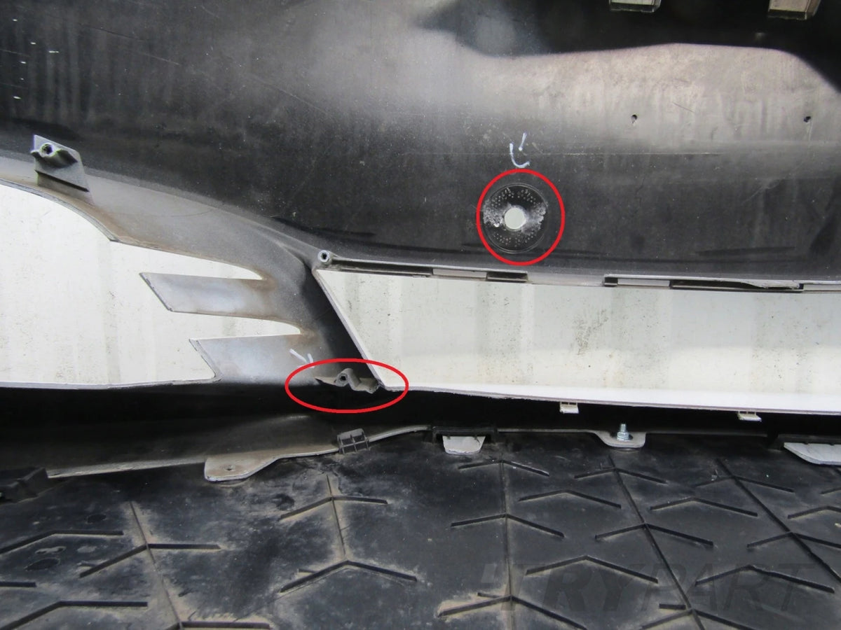 Front Bumper Tesla S Lift 16- (Plate + Frame)